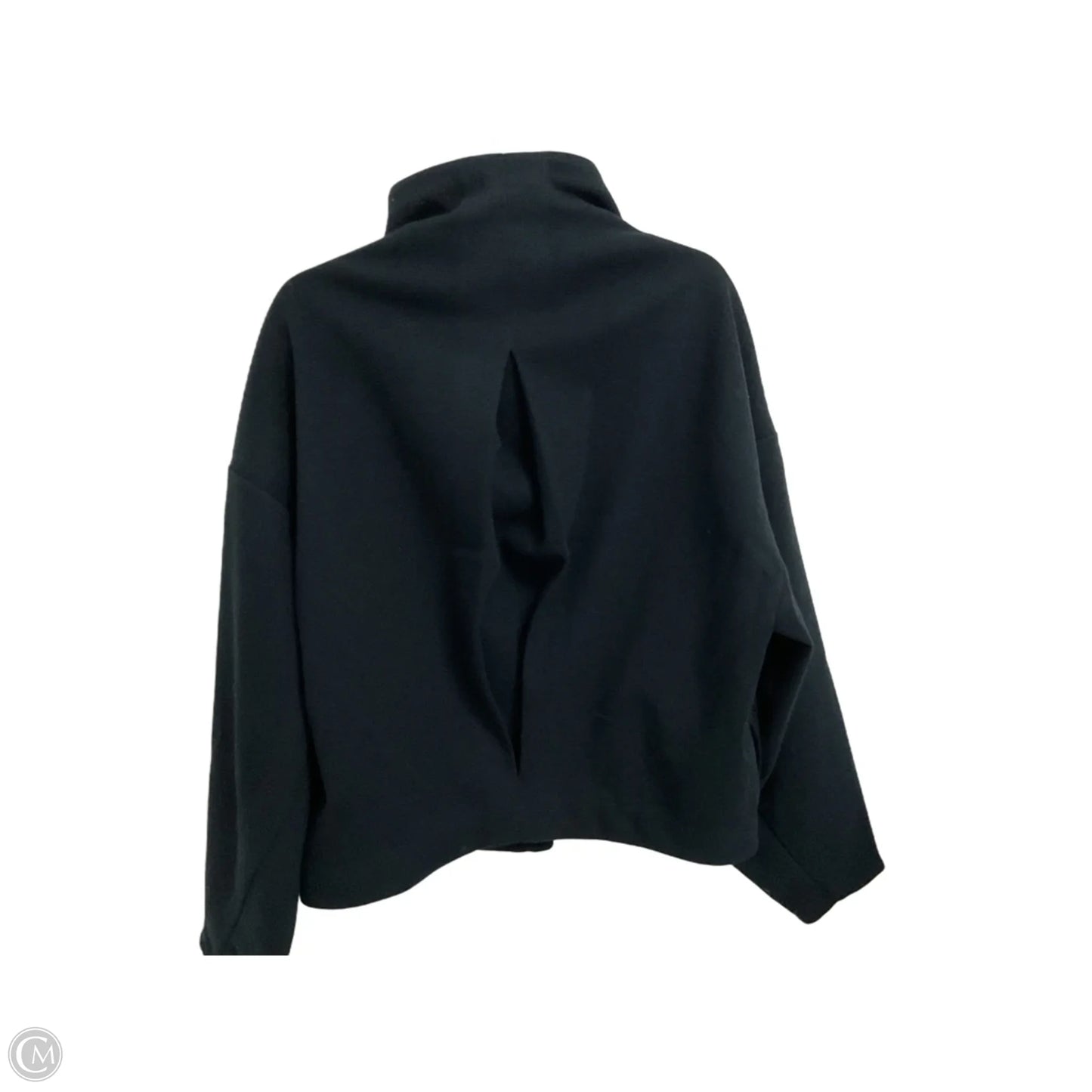 Jacket Fleece By Cma In Black, Size: M