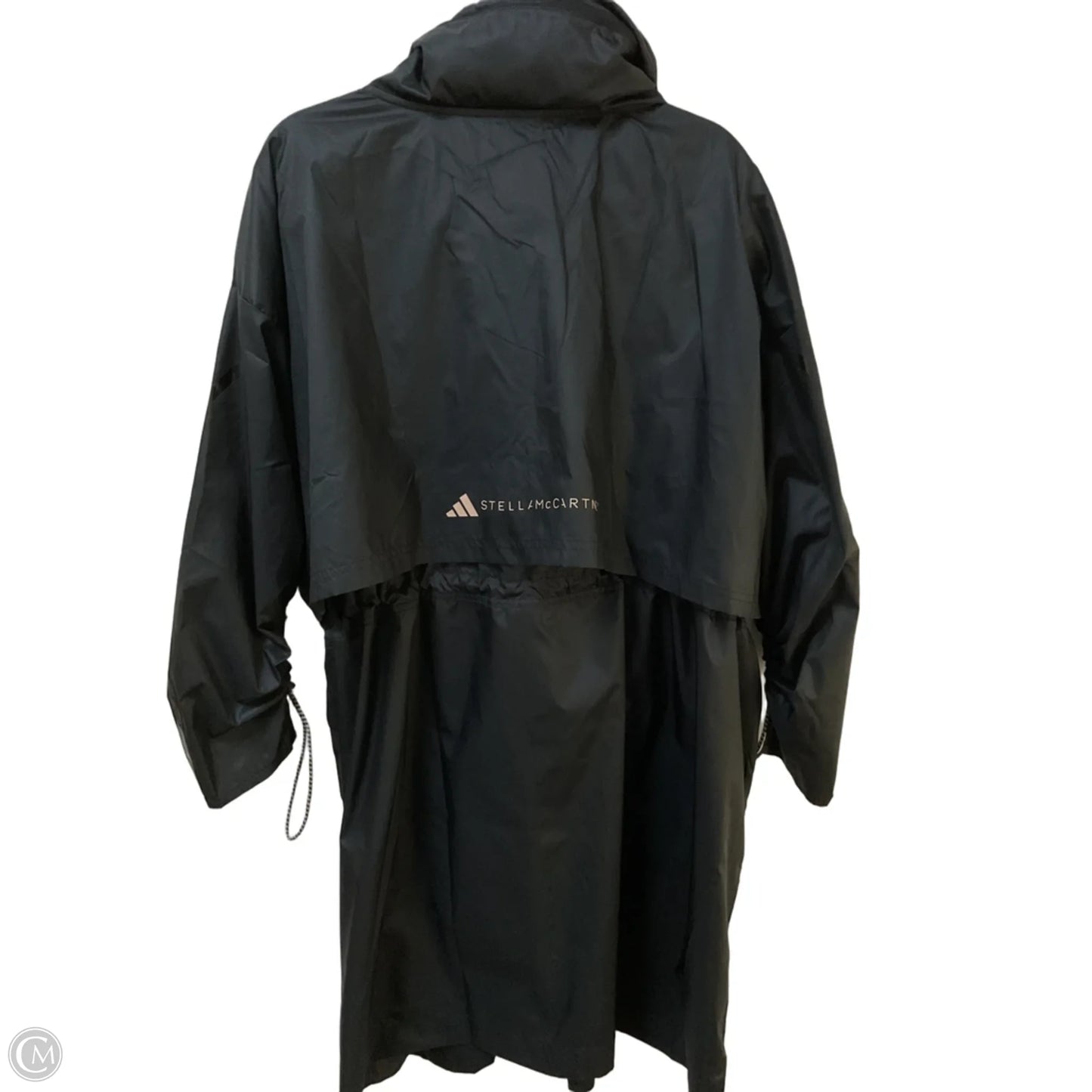 Jacket Windbreaker By Adidas In Black, Size: M