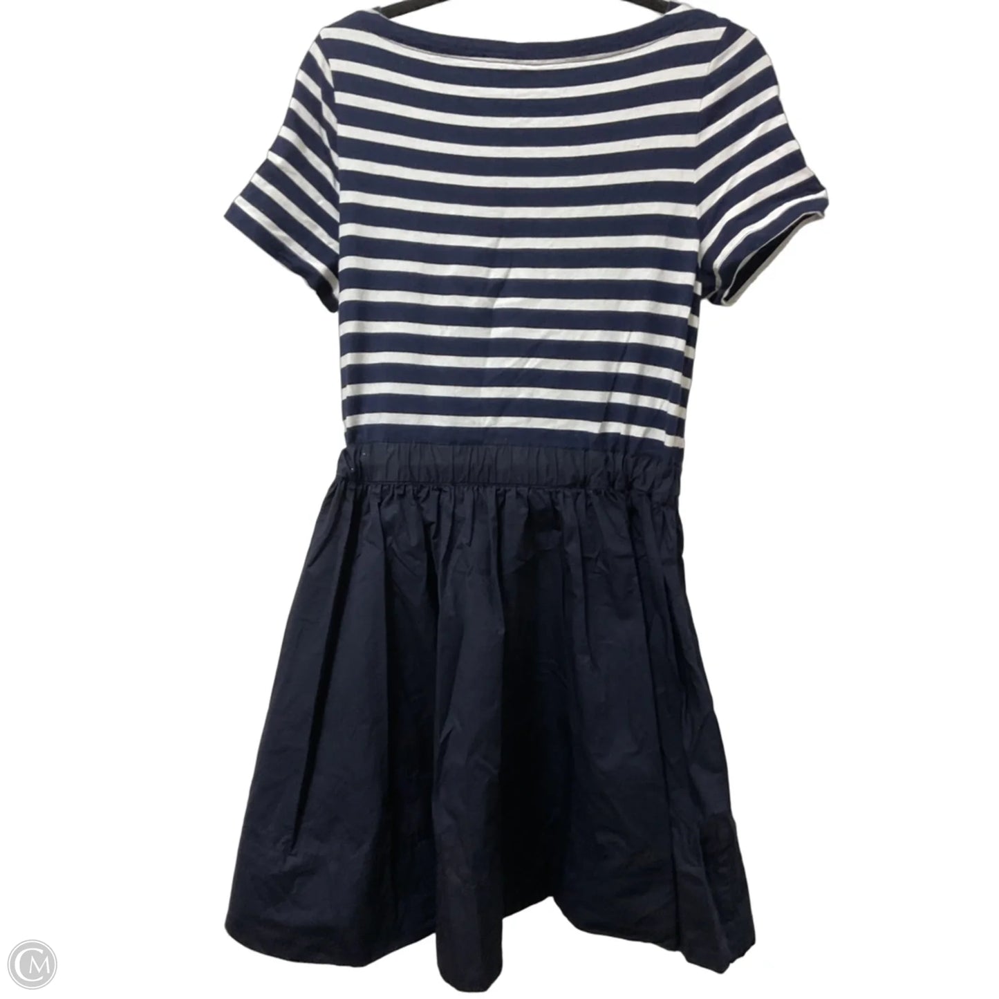 Dress Designer By Kate Spade In Blue & White, Size: M