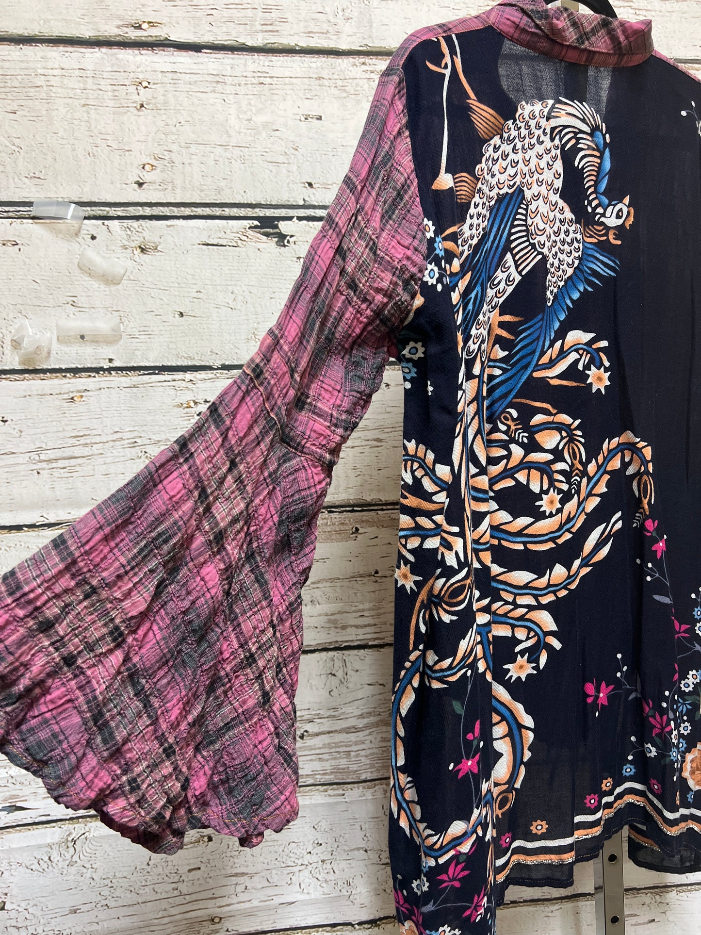 Tunic Long Sleeve By Aratta Silent Journey Size: L