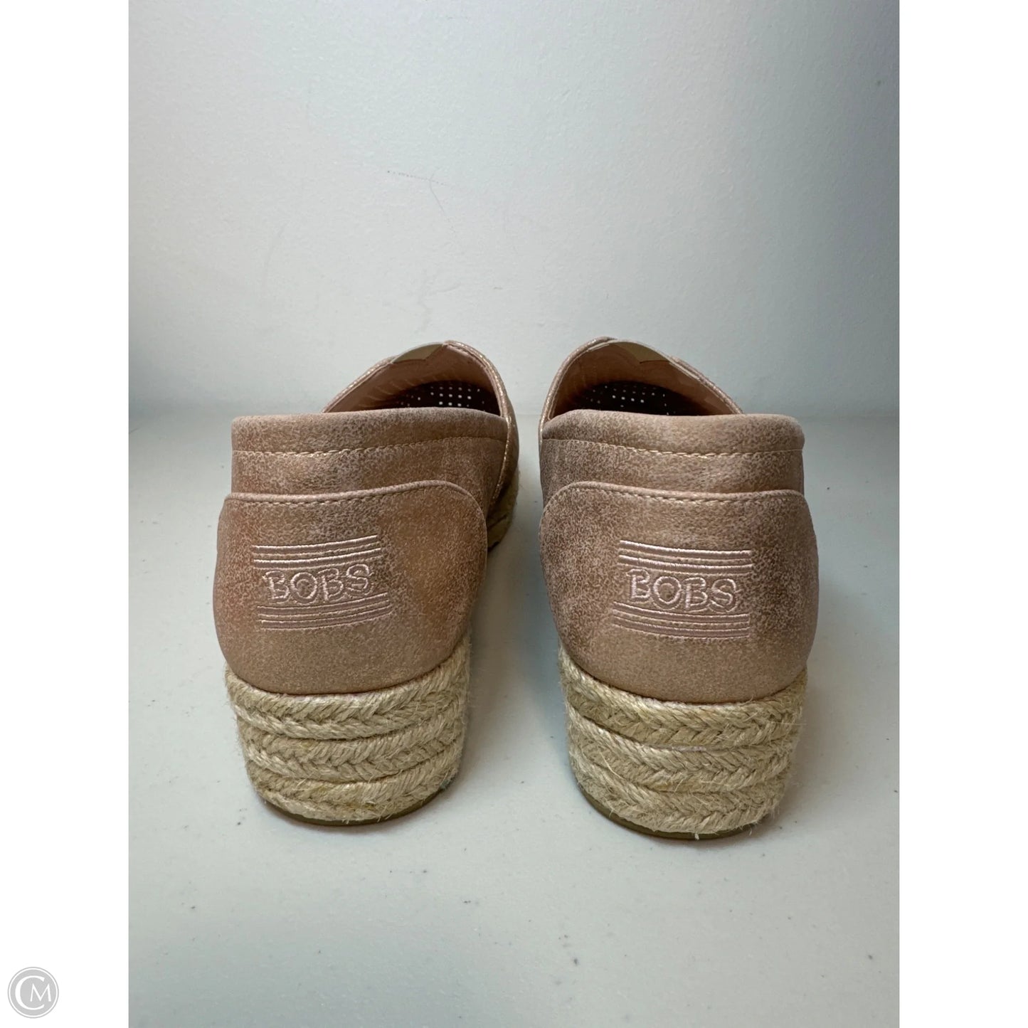 Shoes Heels Platform By Bobs In Rose Gold, Size: 9