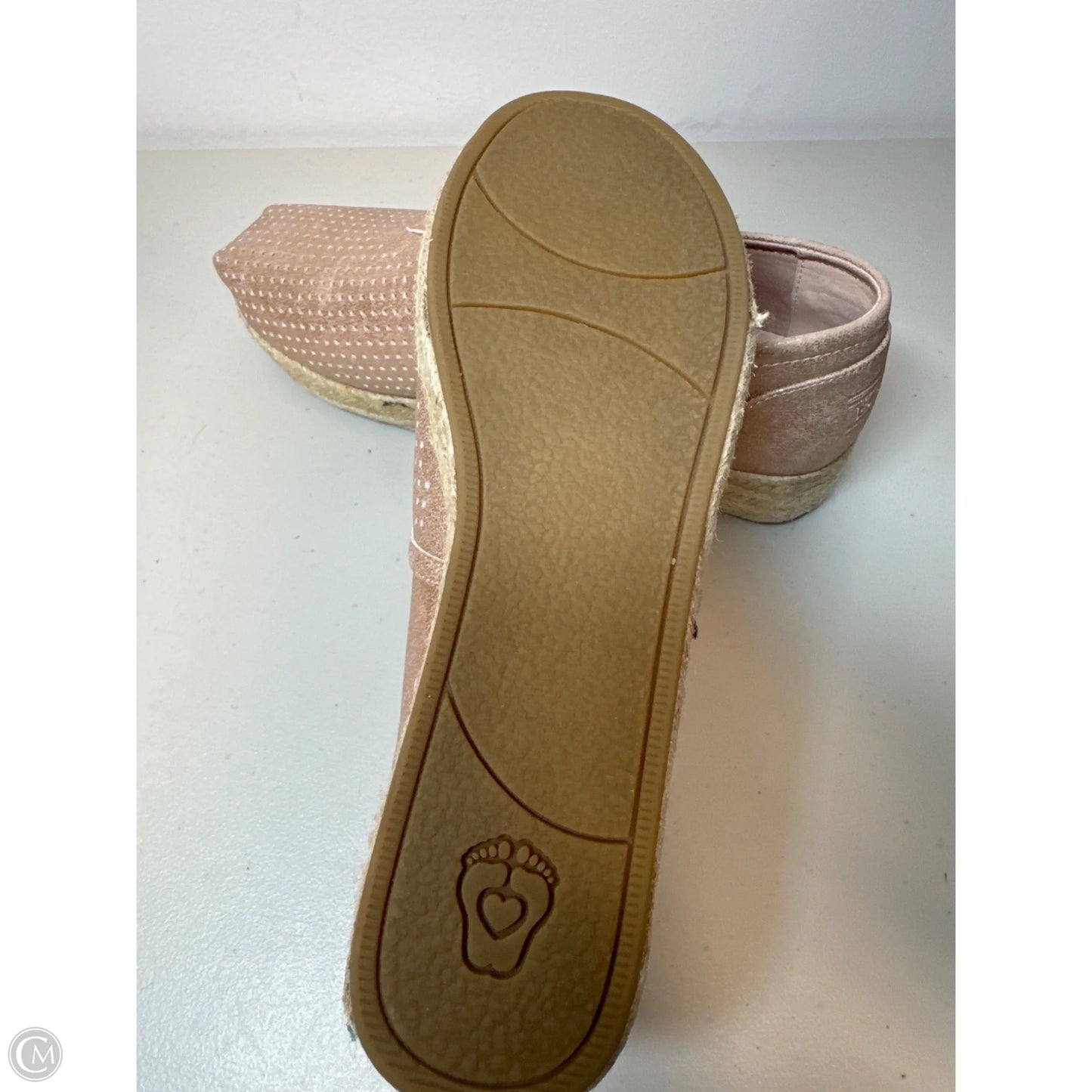 Shoes Heels Platform By Bobs In Rose Gold, Size: 9