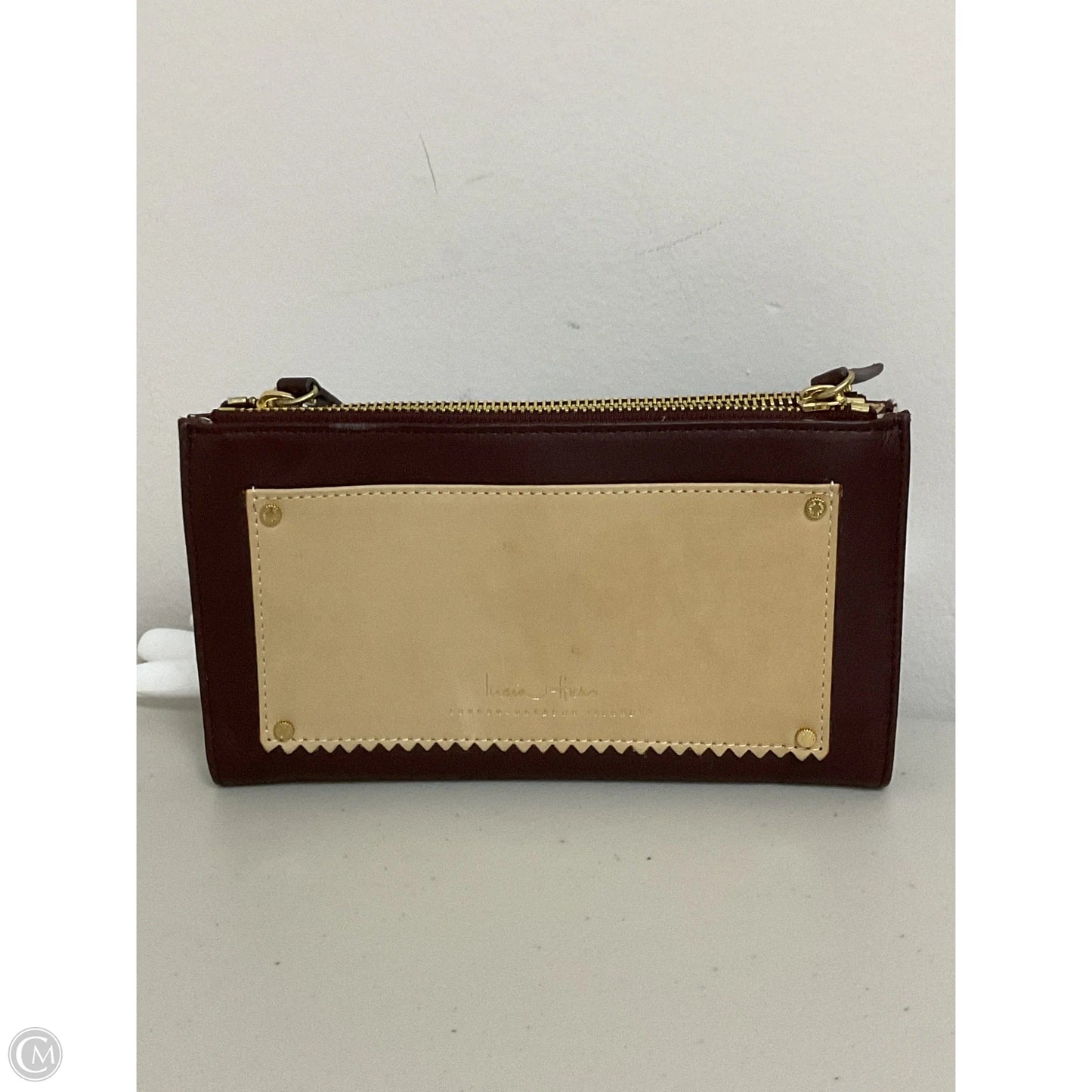 Wallet Leather By Cma, Size: Large