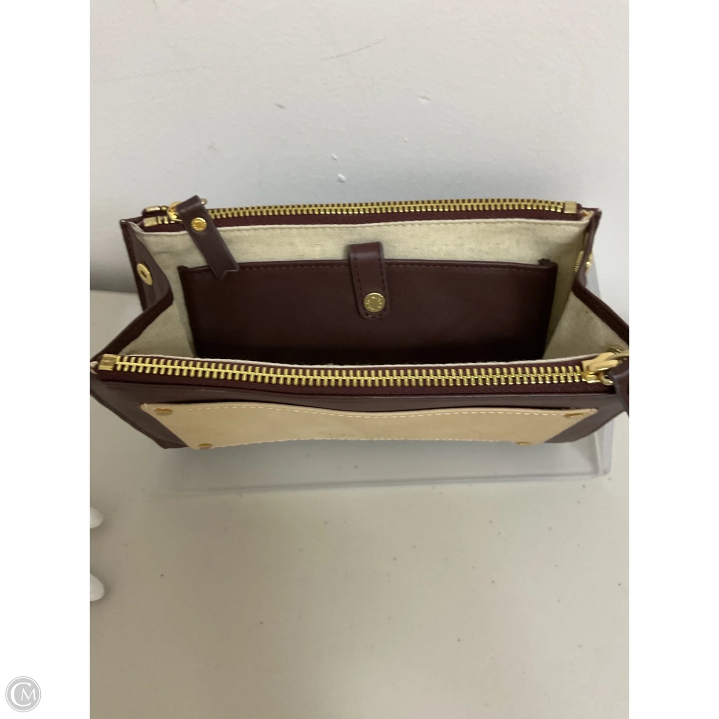 Wallet Leather By Cma, Size: Large
