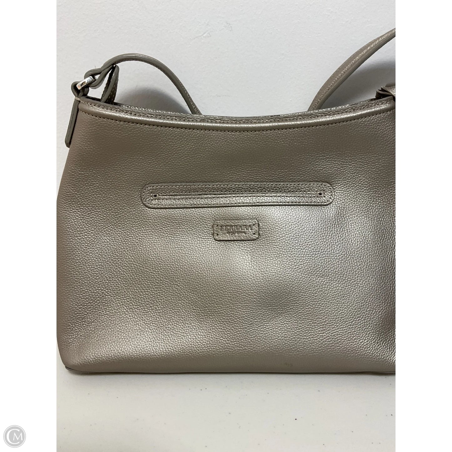 Handbag Leather By Brighton, Size: Medium