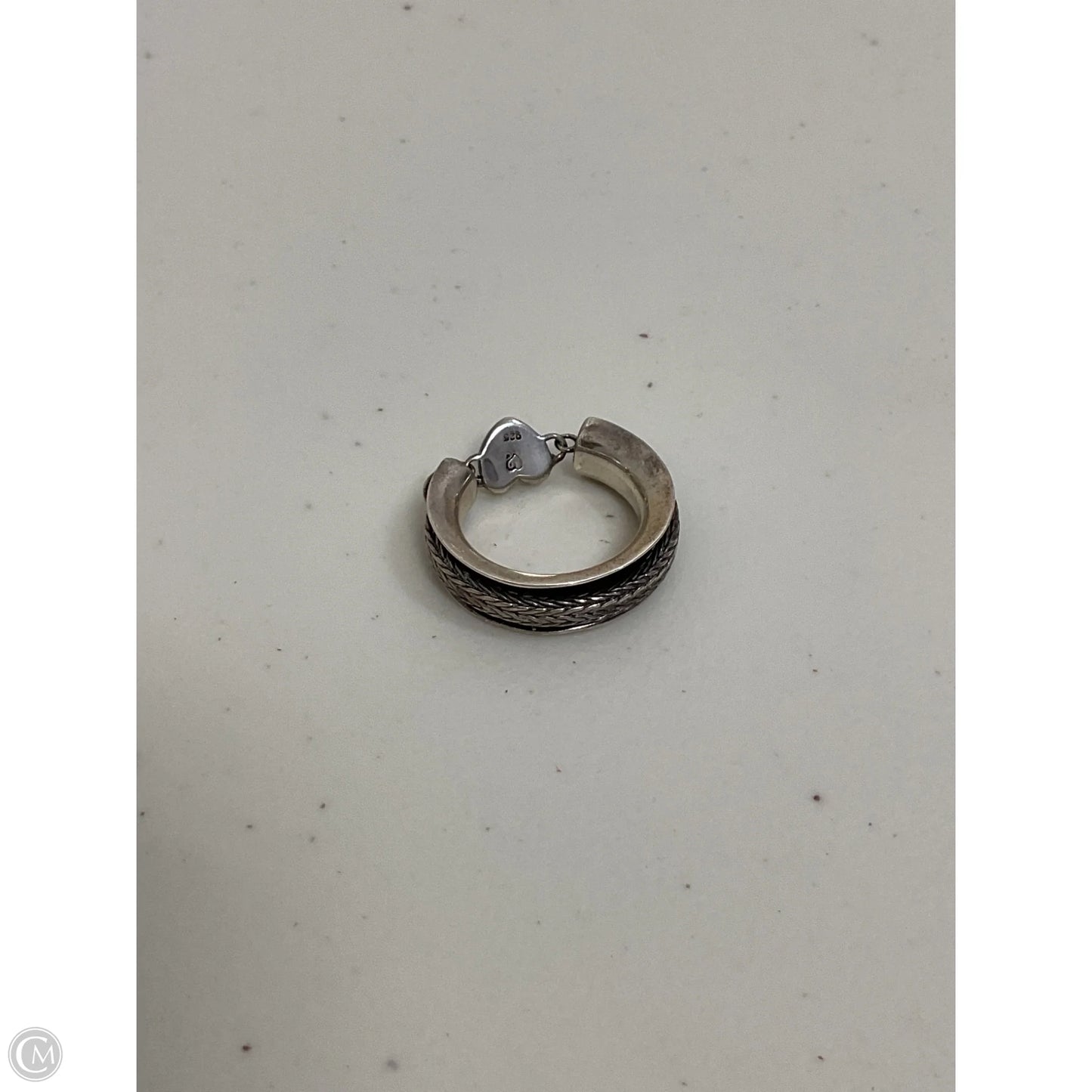 Ring Sterling Silver By Cmb, Size: 9