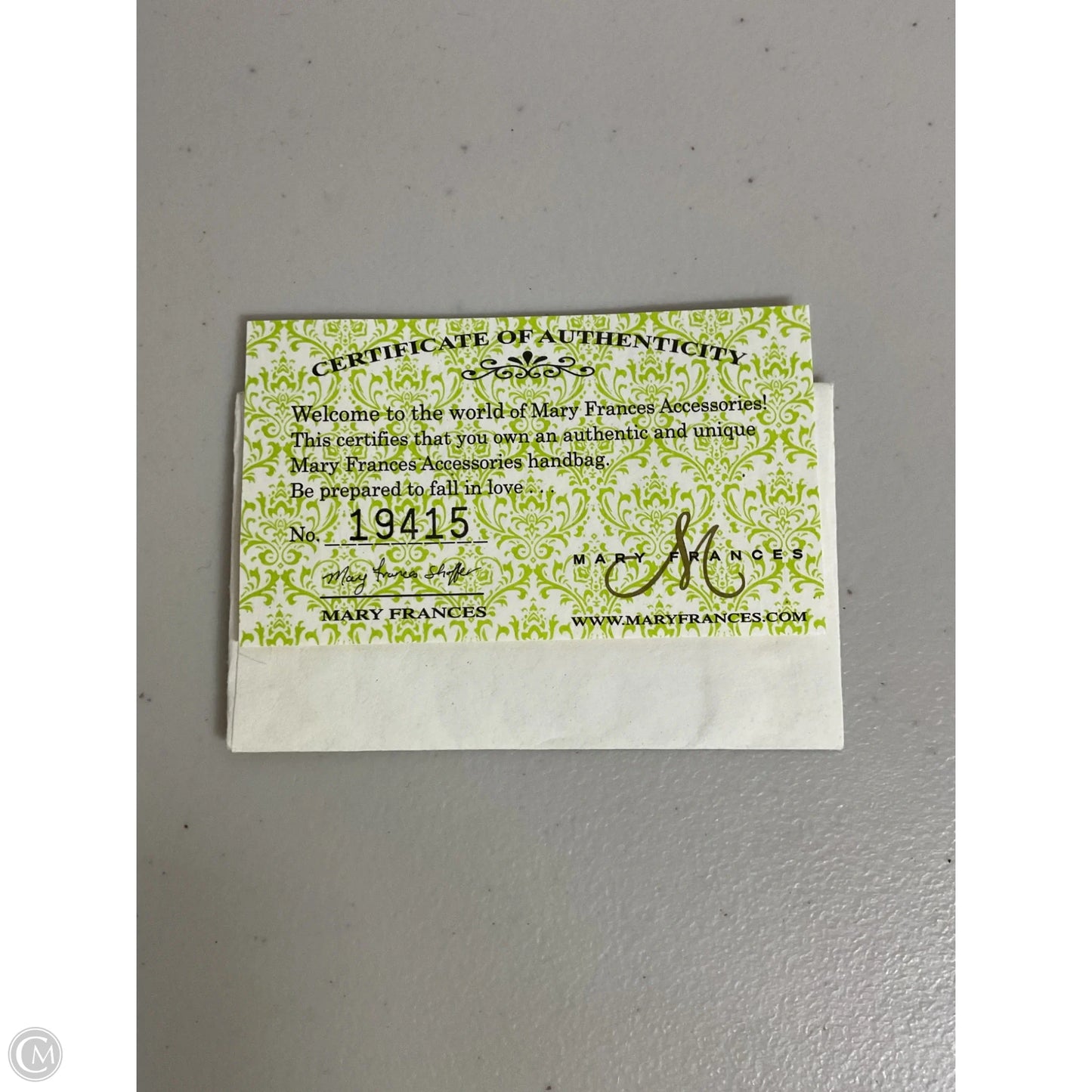 Handbag By Cma, Size: Medium