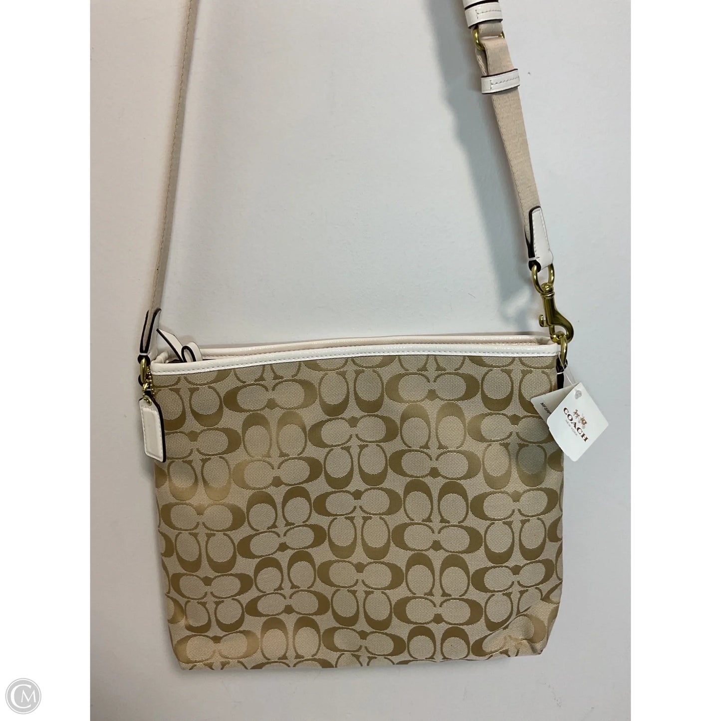Crossbody Designer By Coach, Size: Large