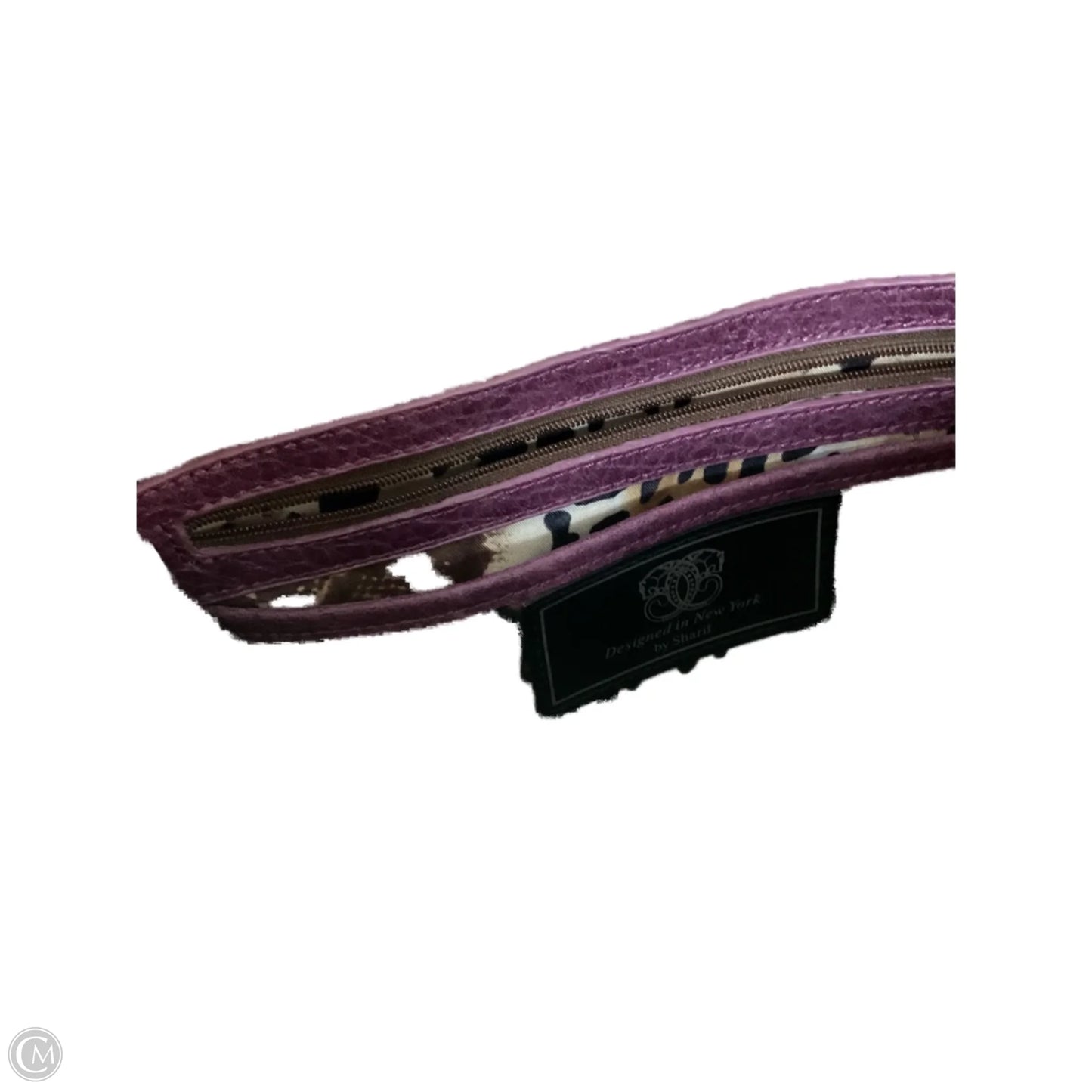 Handbag Leather By Sharif, Size: Large