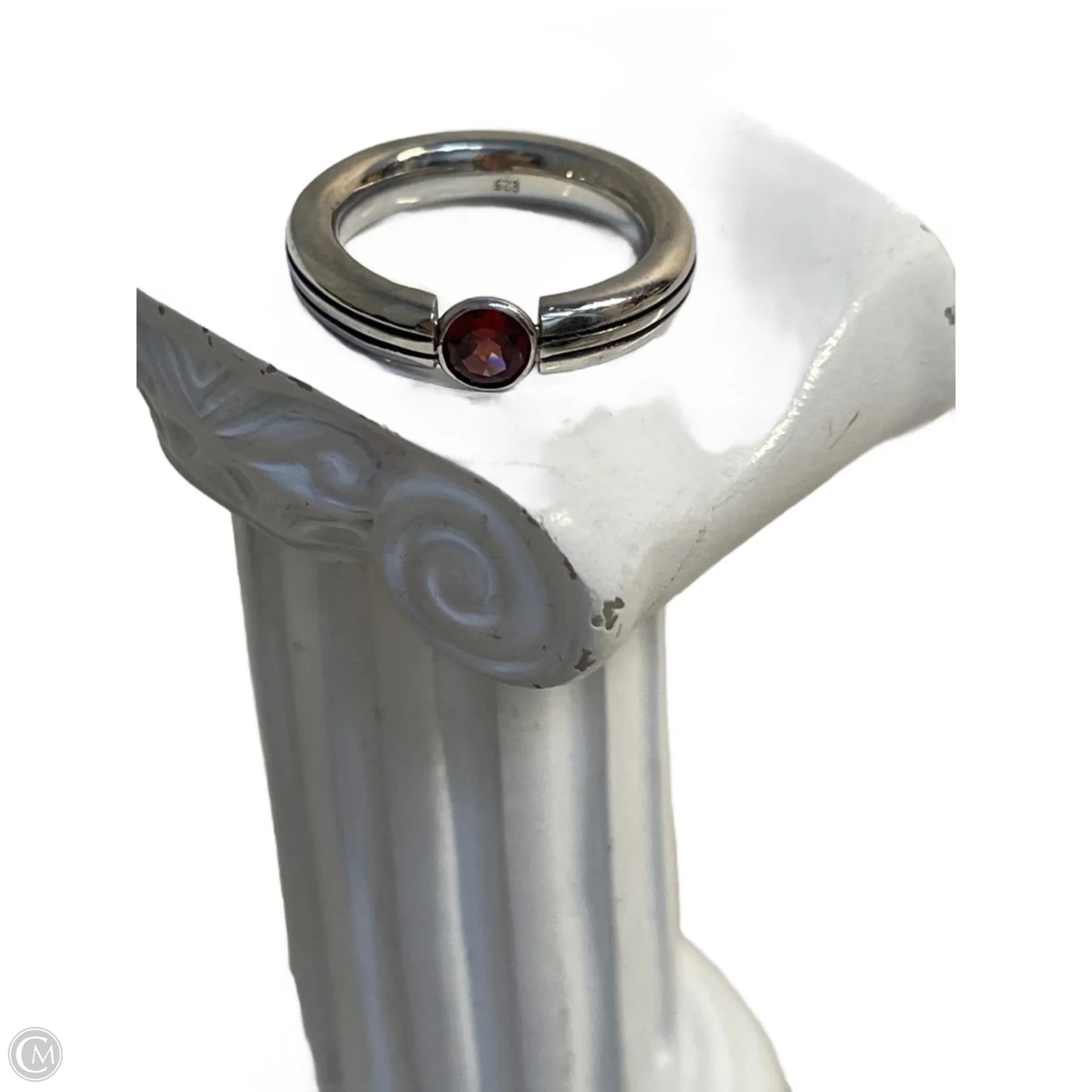 Ring Sterling Silver By Cmb, Size: 8