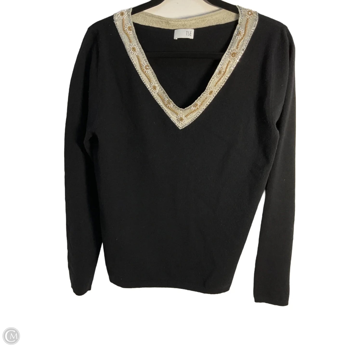 Sweater Cashmere By Cma In Black, Size: L