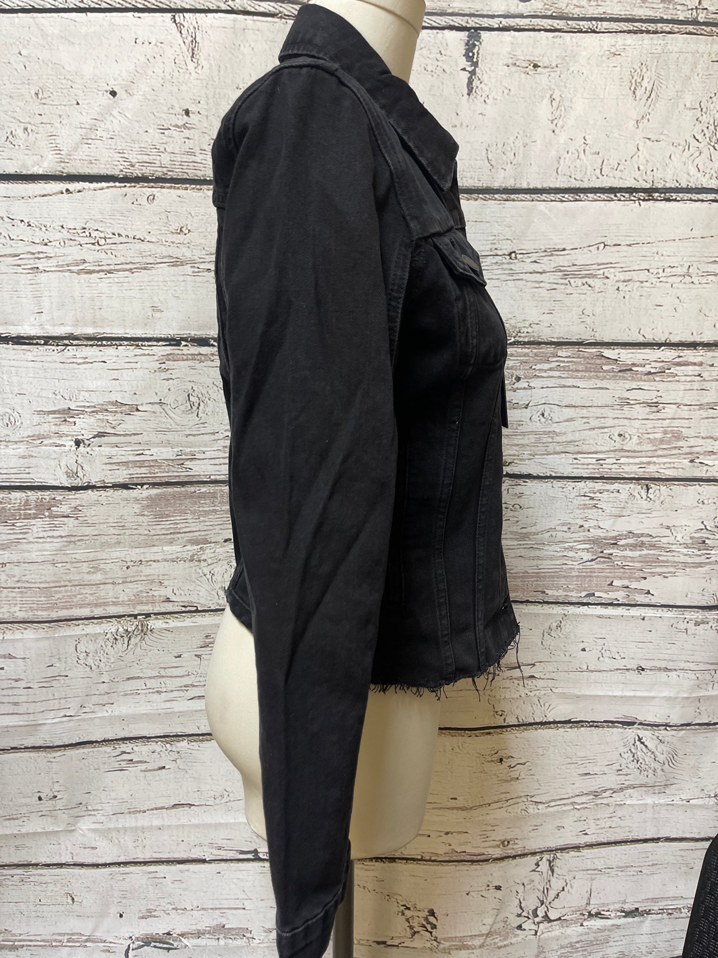 Jacket Denim By Blanknyc In Black Denim, Size: S