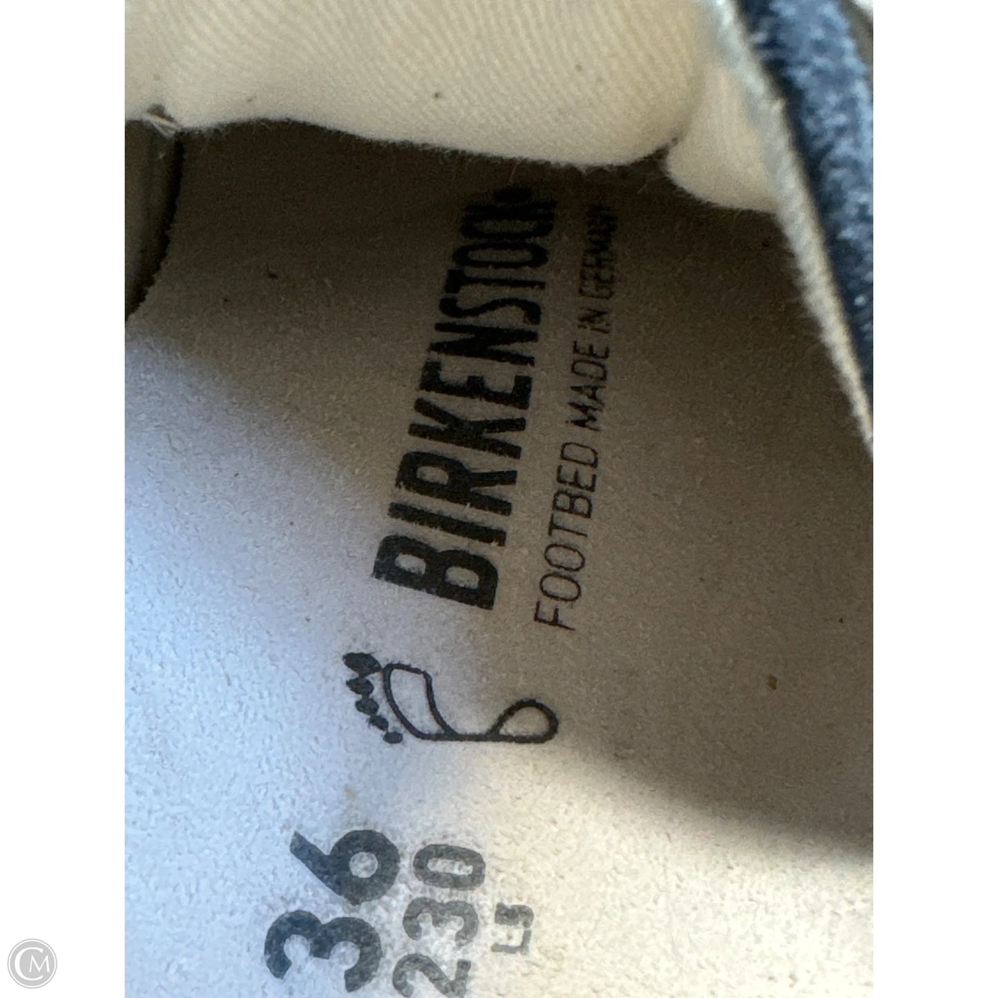 Shoes Sneakers By Birkenstock In Navy, Size: 6