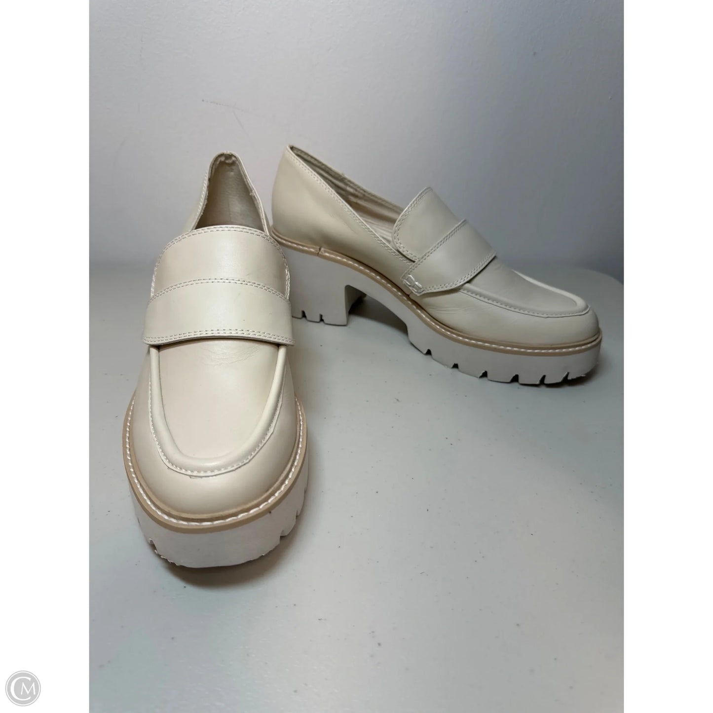 Shoes Heels Block By Dolce Vita In Beige, Size: 9.5