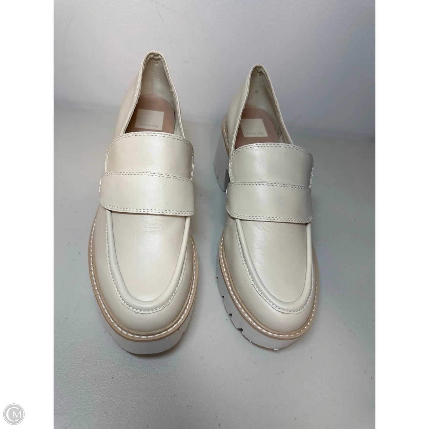 Shoes Heels Block By Dolce Vita In Beige, Size: 9.5