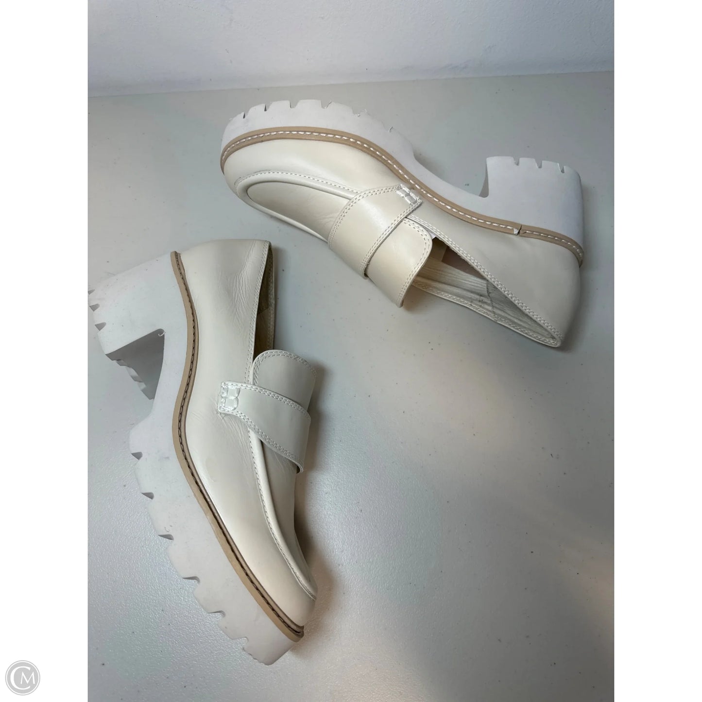 Shoes Heels Block By Dolce Vita In Beige, Size: 9.5