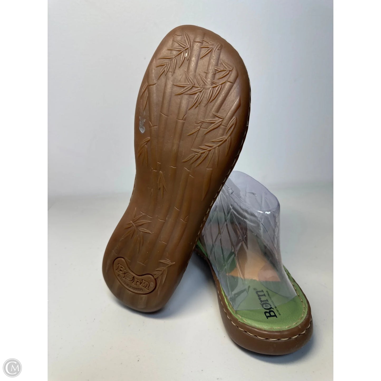 Sandals Flip Flops By Born In Green, Size: 8