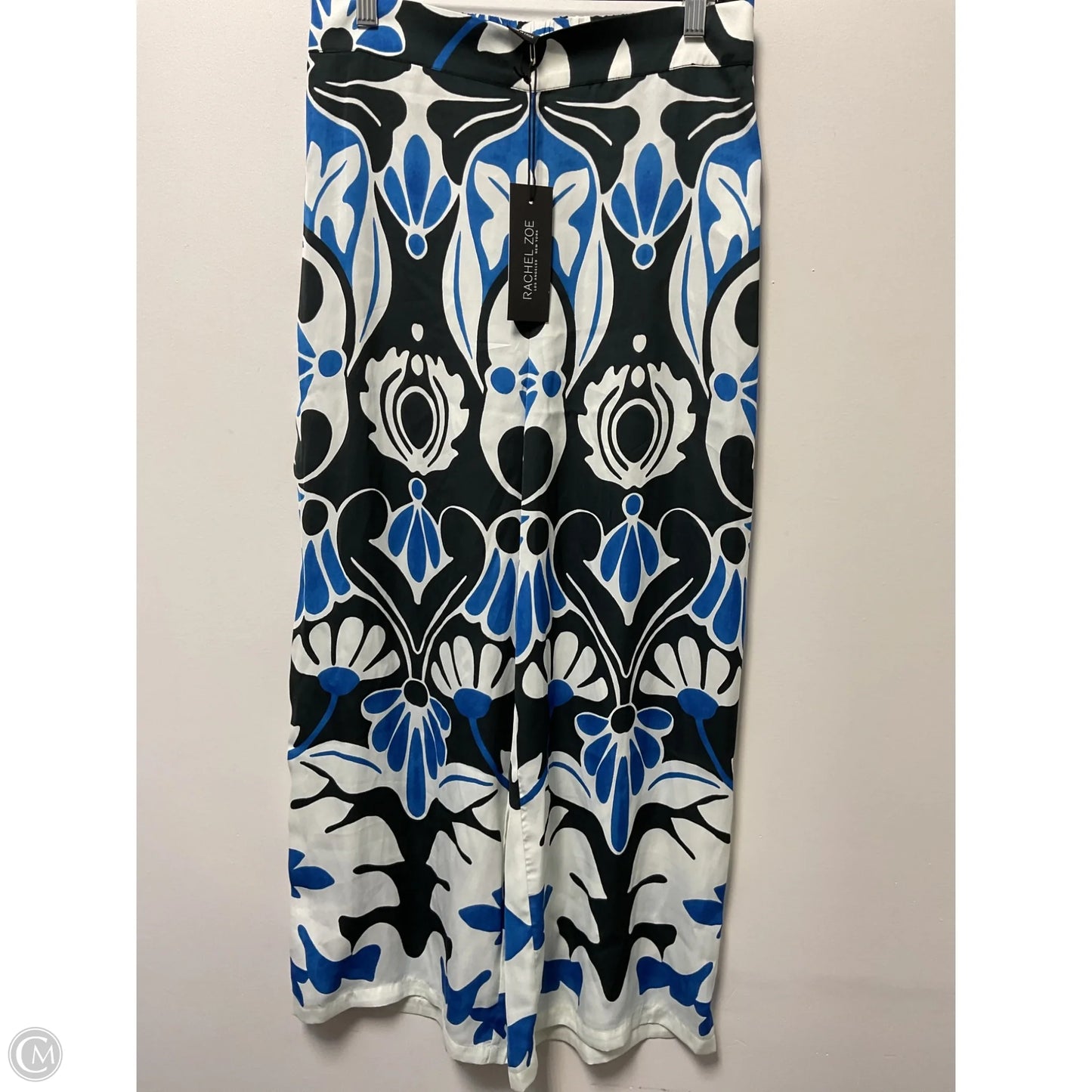 Pants Wide Leg By Rachel Zoe In Black & Blue, Size: S