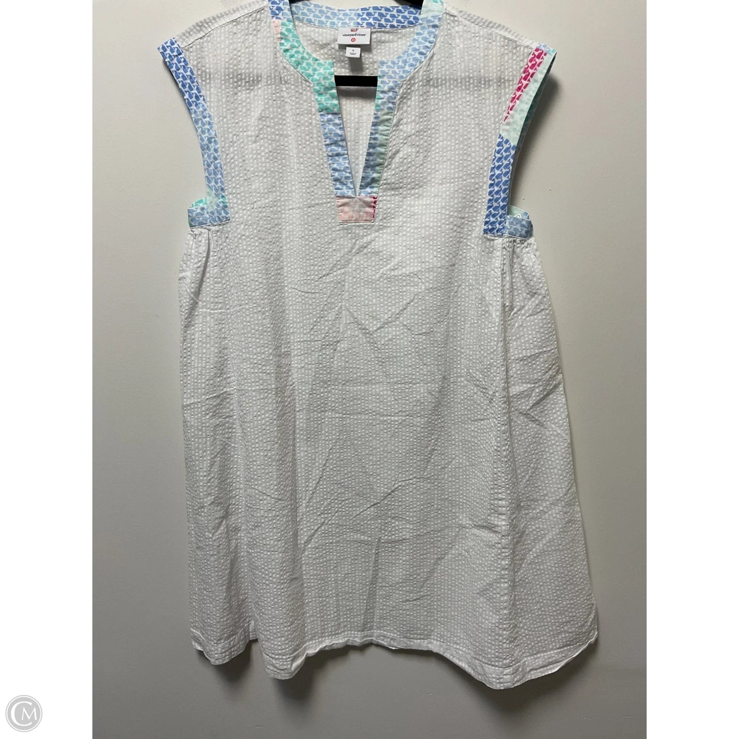 Tunic Sleeveless By Vineyard Vines In White, Size: S