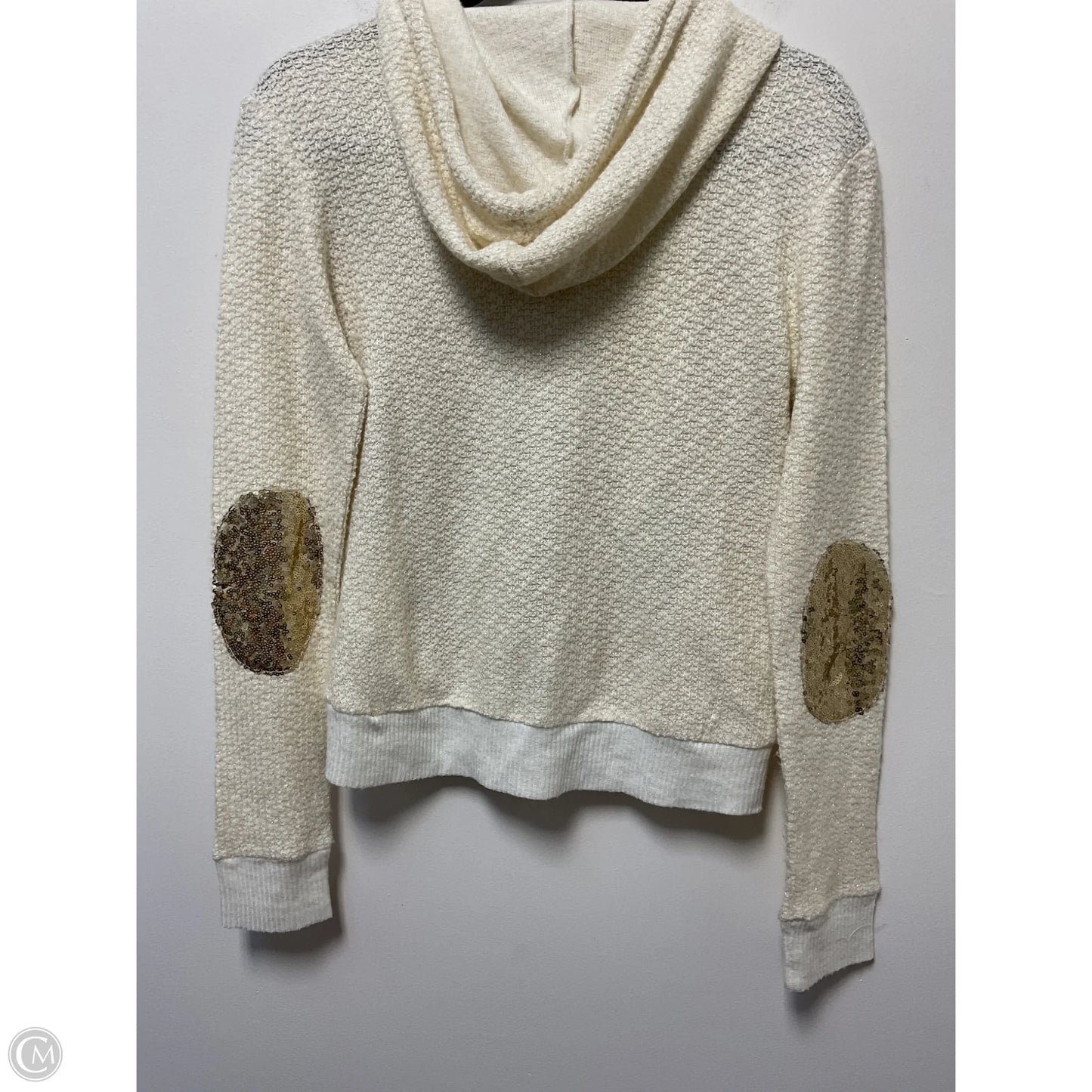 Sweater Cardigan By Miss Me In Cream, Size: S