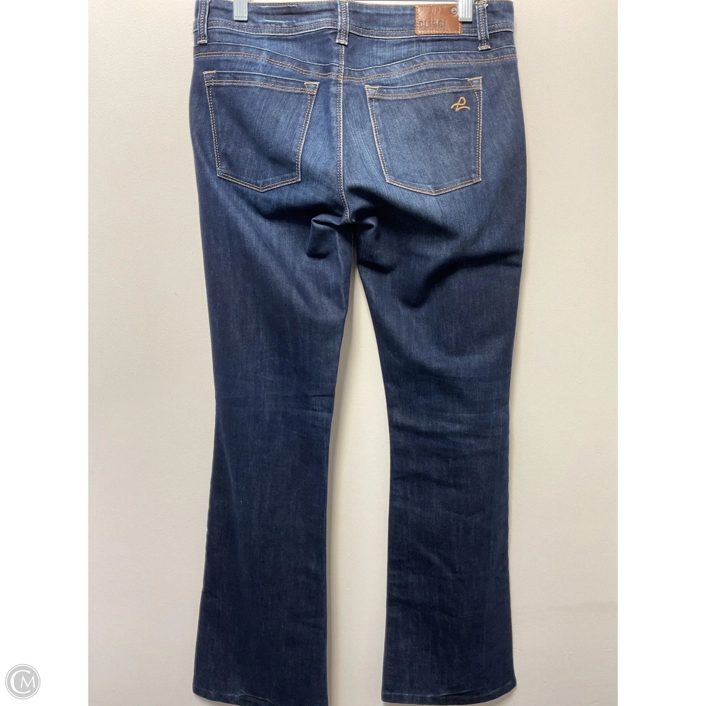 Jeans Flared By Dl1961 In Blue Denim, Size: 8