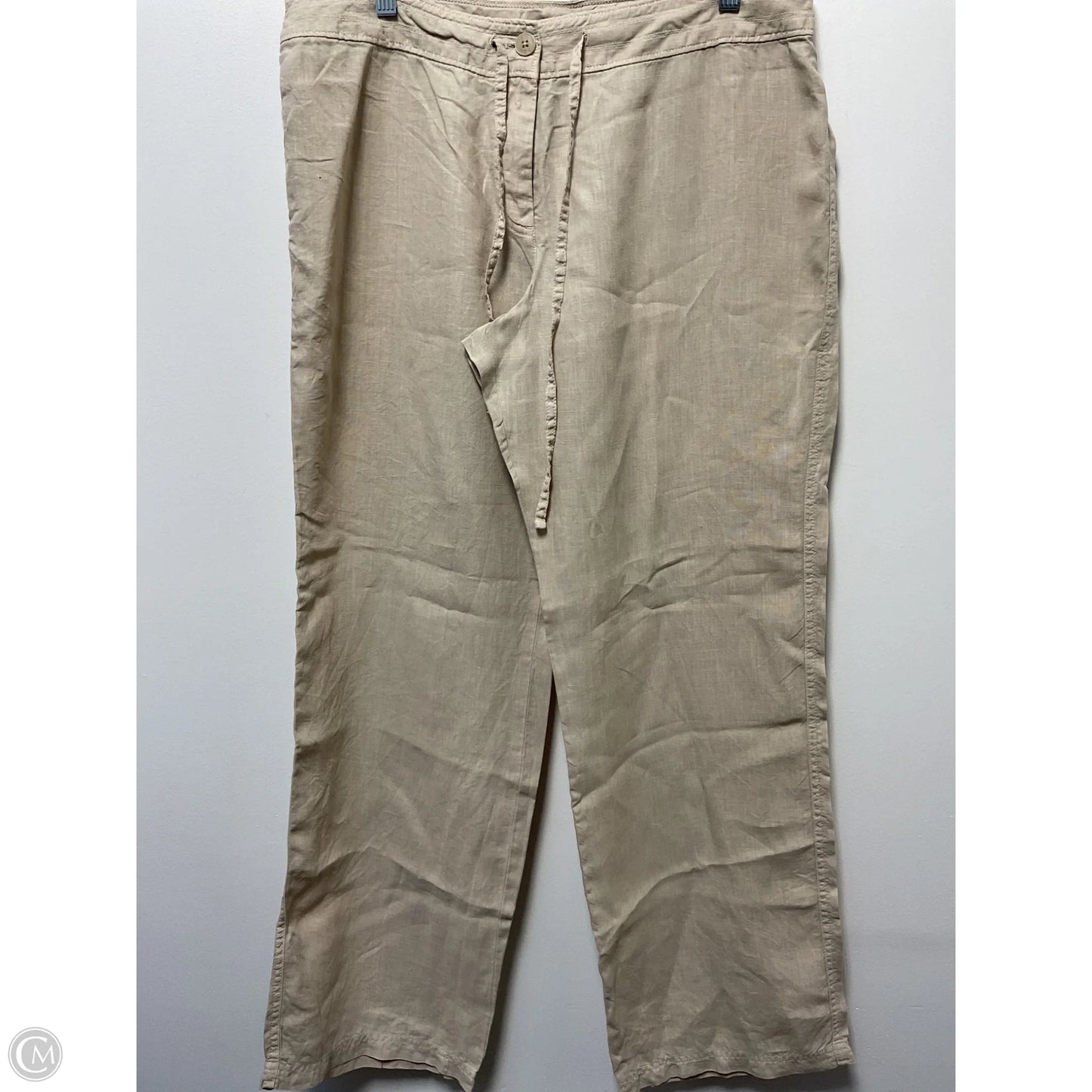Pants Linen By Tommy Bahama In Beige, Size: 14