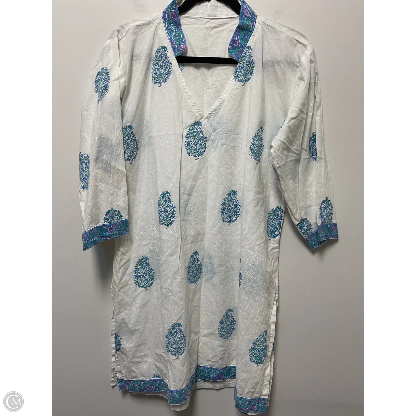 Swimwear Cover-up By Clothes Mentor In White, Size: M