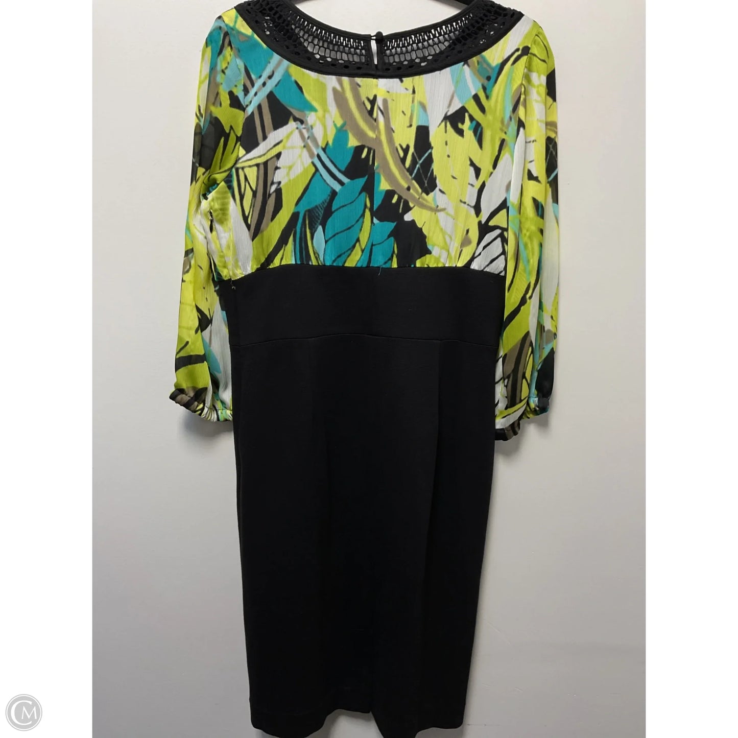 Dress Casual Midi By Alfani In Black, Size: M