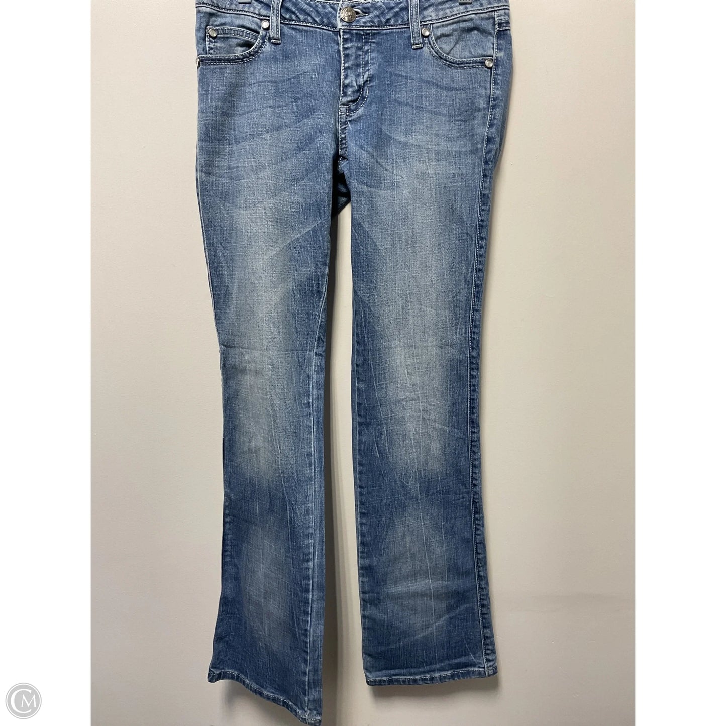 Jeans Boot Cut By Wrangler In Blue Denim, Size: 6