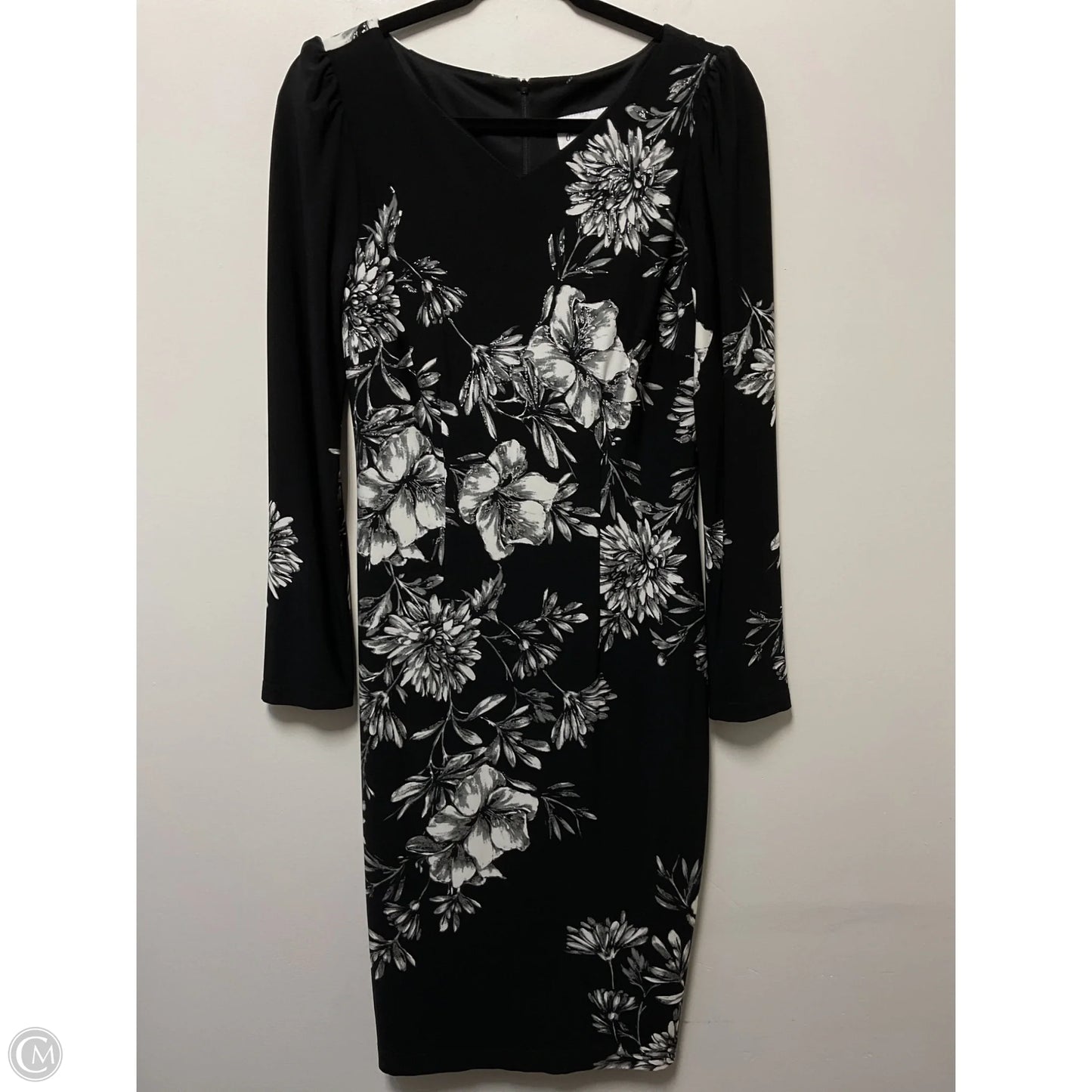 Dress Casual Midi By Joseph Ribkoff In Black, Size: S