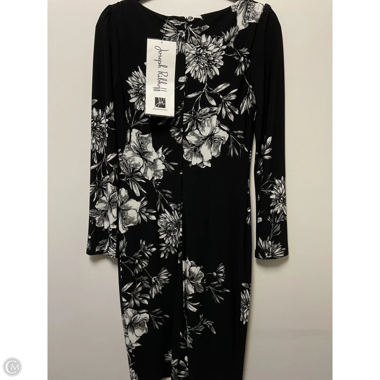 Dress Casual Midi By Joseph Ribkoff In Black, Size: S