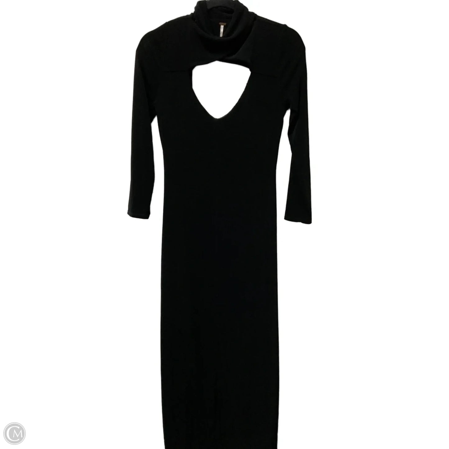 Dress Casual Maxi By Free People In Black, Size: S