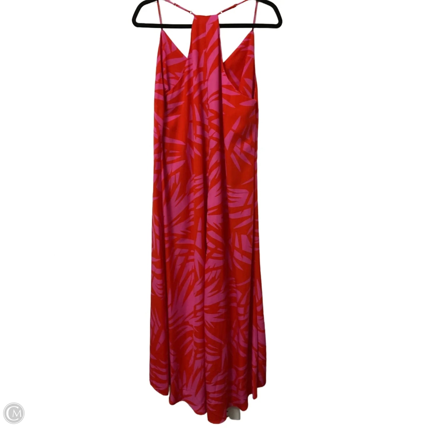 Dress Casual Maxi By Tyche In Pink & Red, Size: L