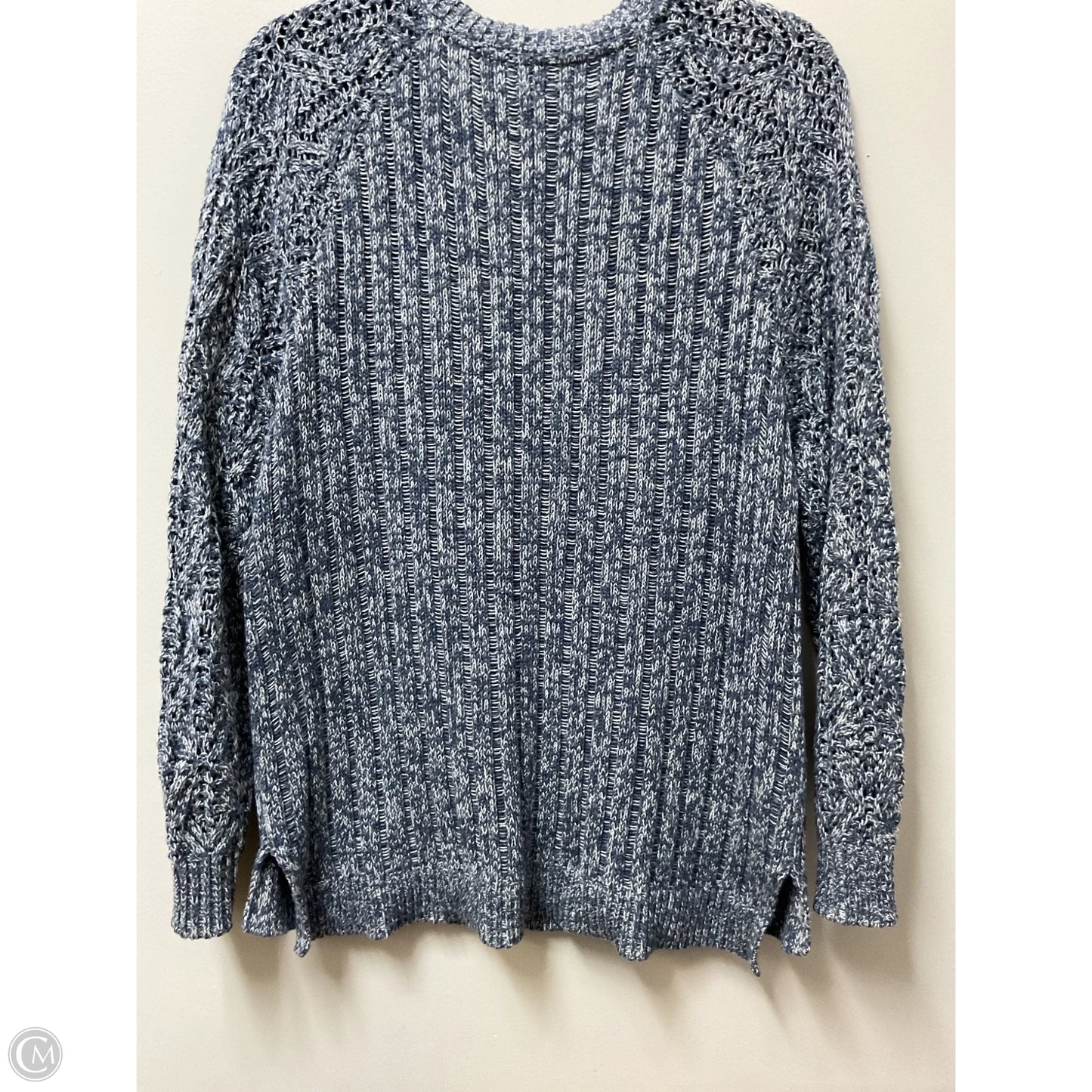 Sweater By Sundance In Blue & White, Size: Xl