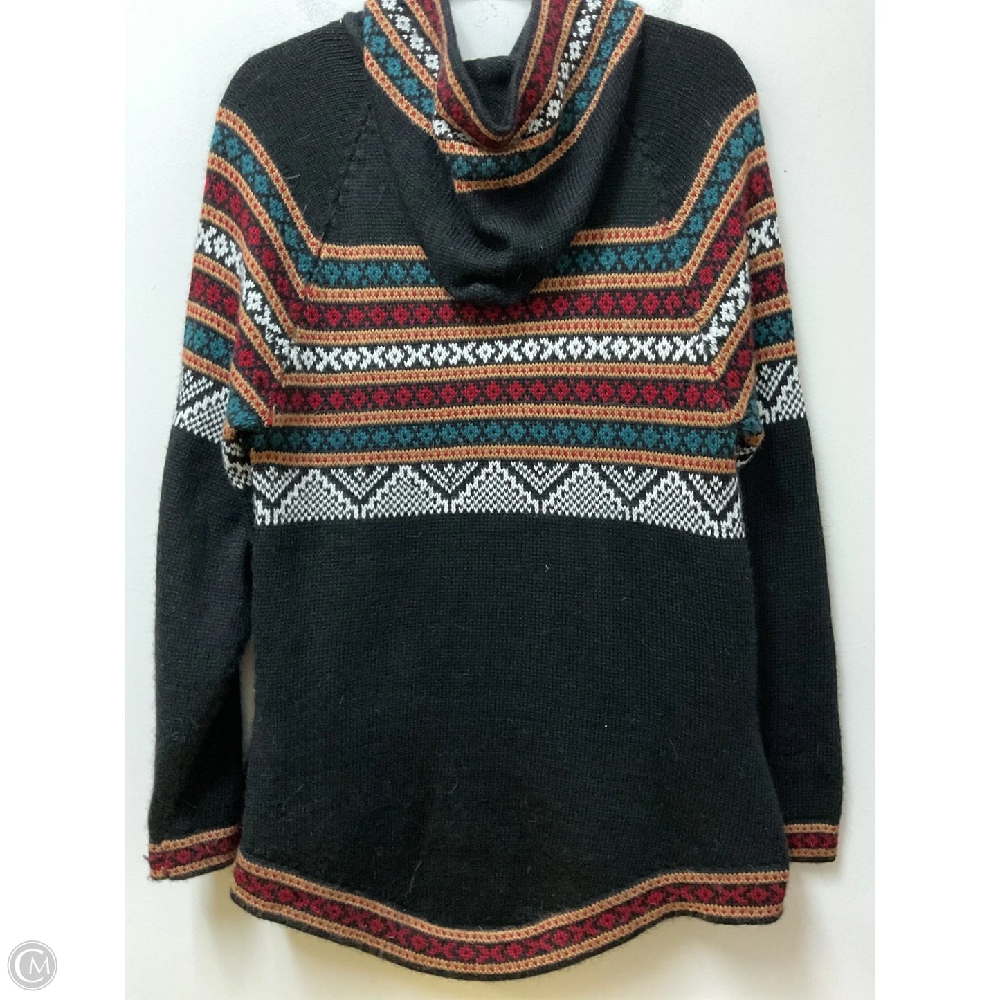 Sweater Cardigan By Clothes Mentor In Black, Size: Xl