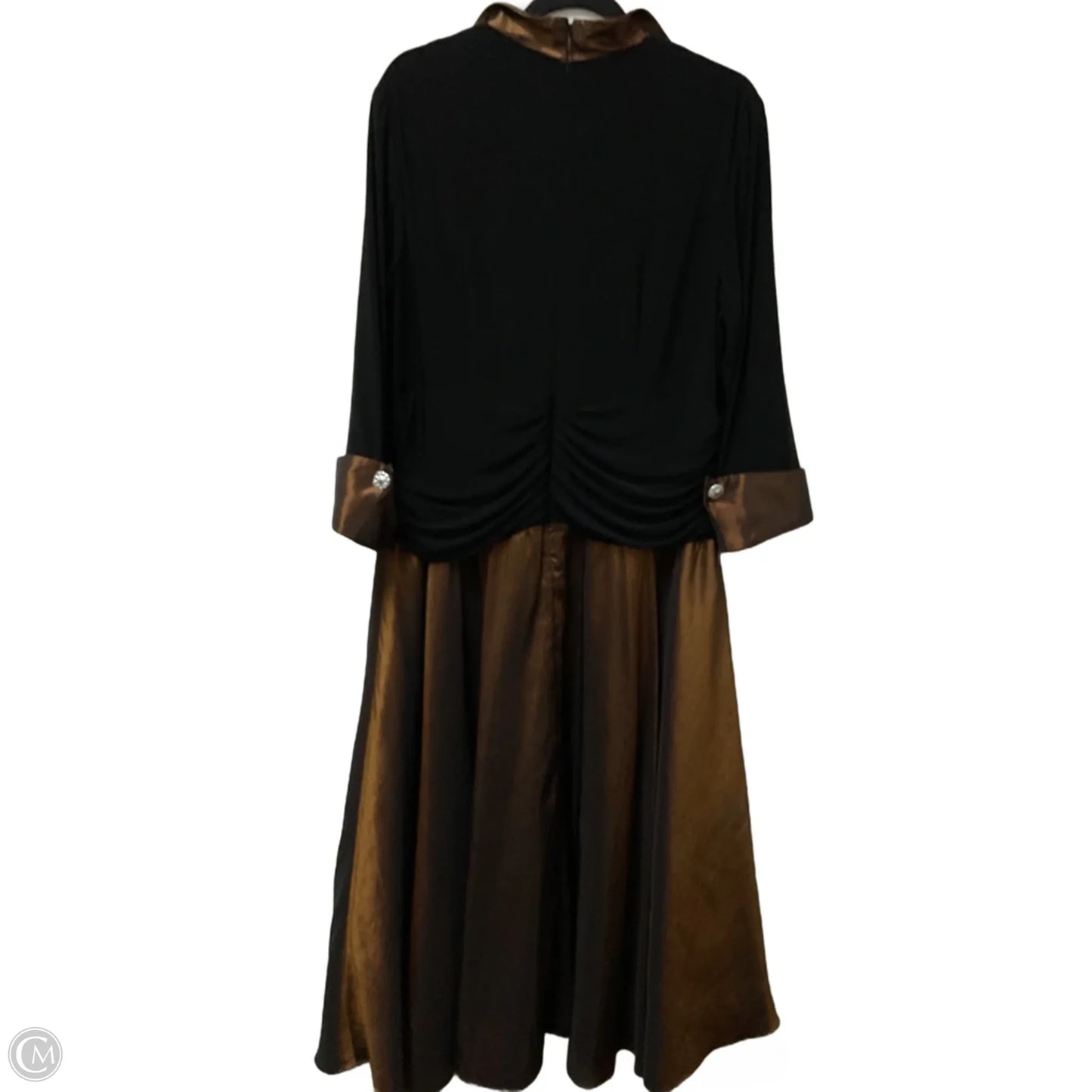 Dress Party Midi By Jessica Howard In Bronze, Size: 1x