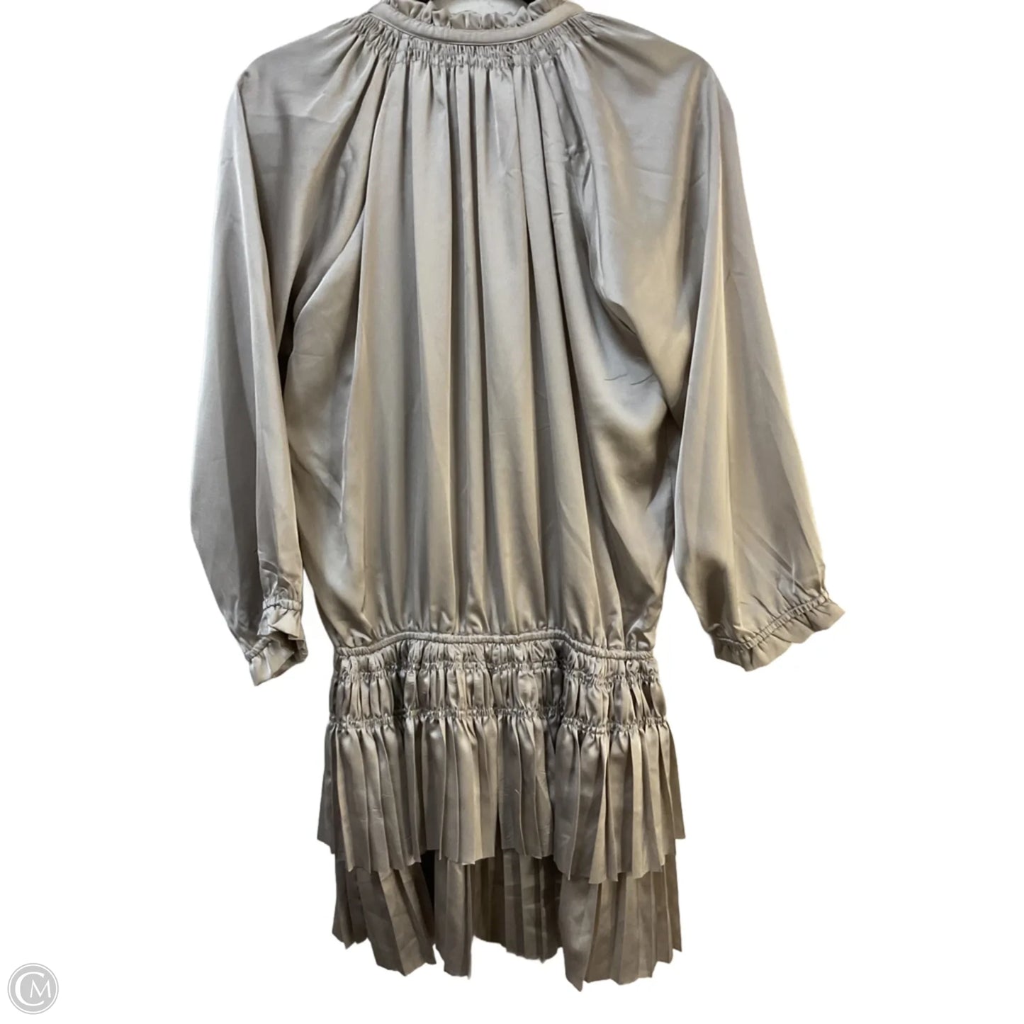 Dress Casual Short By Bishop + Young In Silver, Size: M