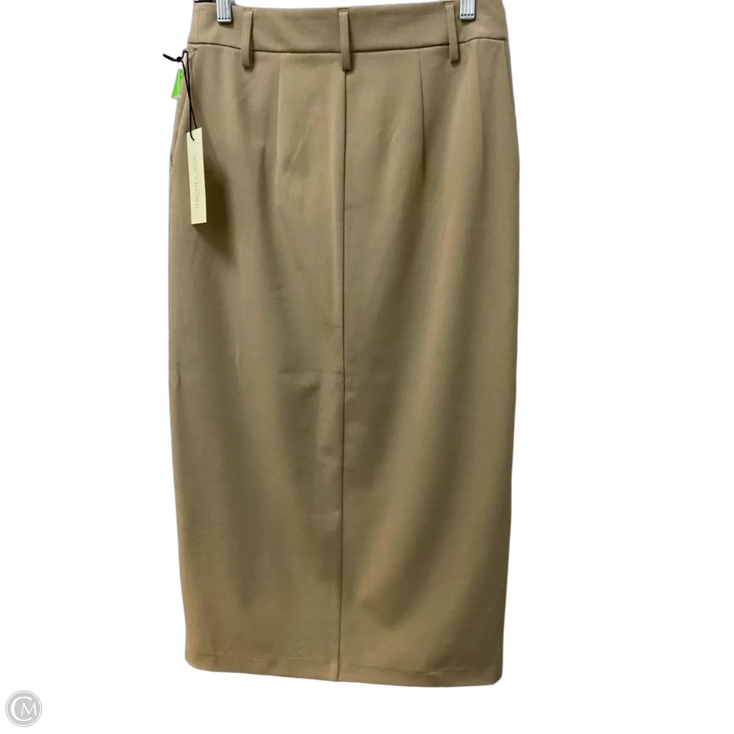 Skirt Midi By Rachel Zoe In Tan, Size: S