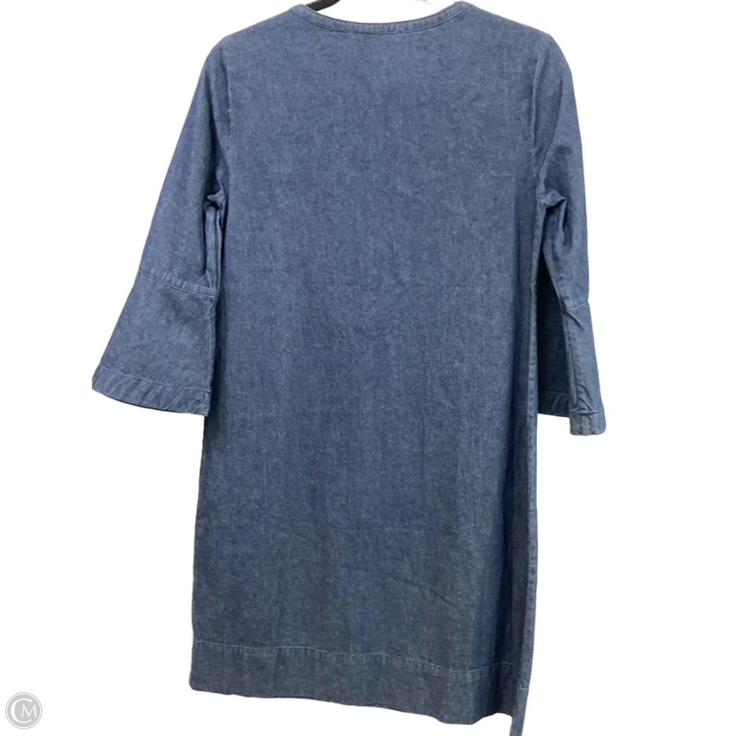 Dress Casual Midi By Draper James In Blue Denim, Size: Xs