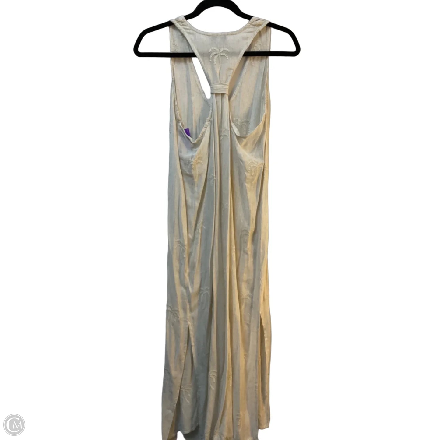 Dress Casual Maxi By Blue Island In Cream, Size: S