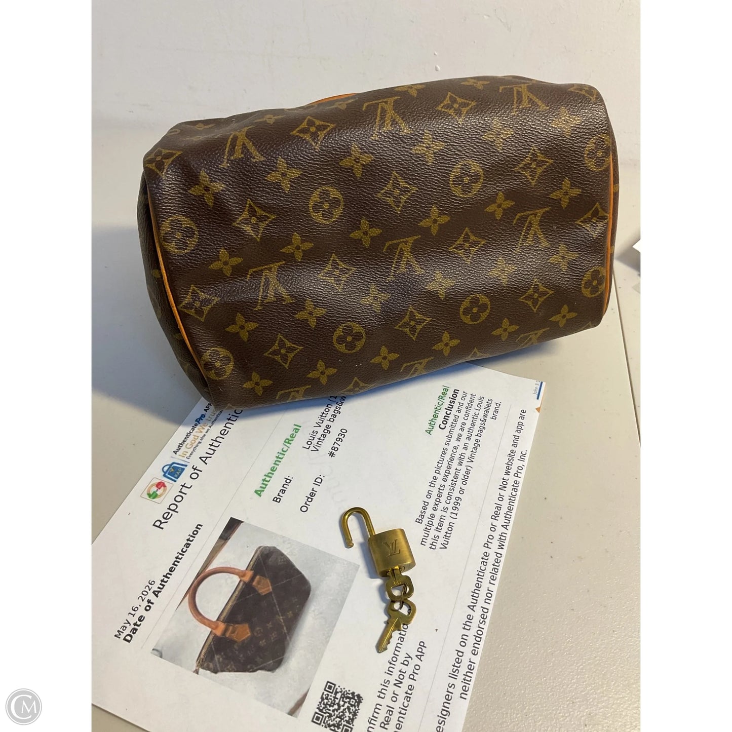 Handbag By Louis Vuitton, Size: Medium