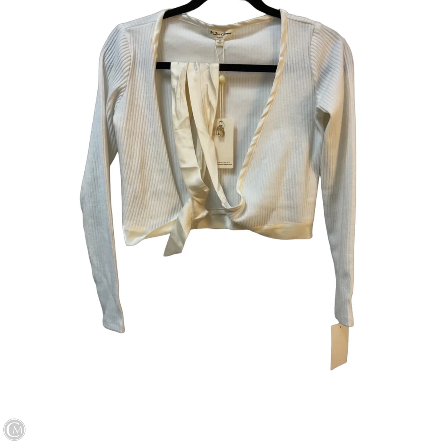 Cardigan By For Love & Lemons In Cream & White, Size: S