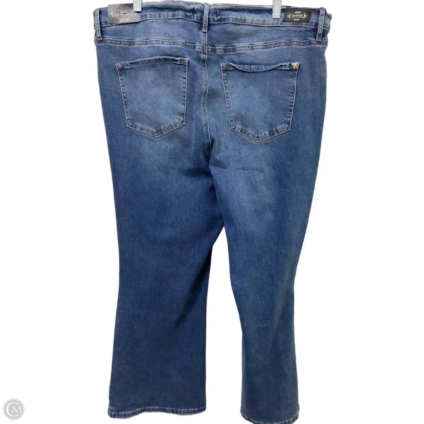 Jeans Flared By Nanette By Nanette Lepore In Blue Denim, Size: 2x