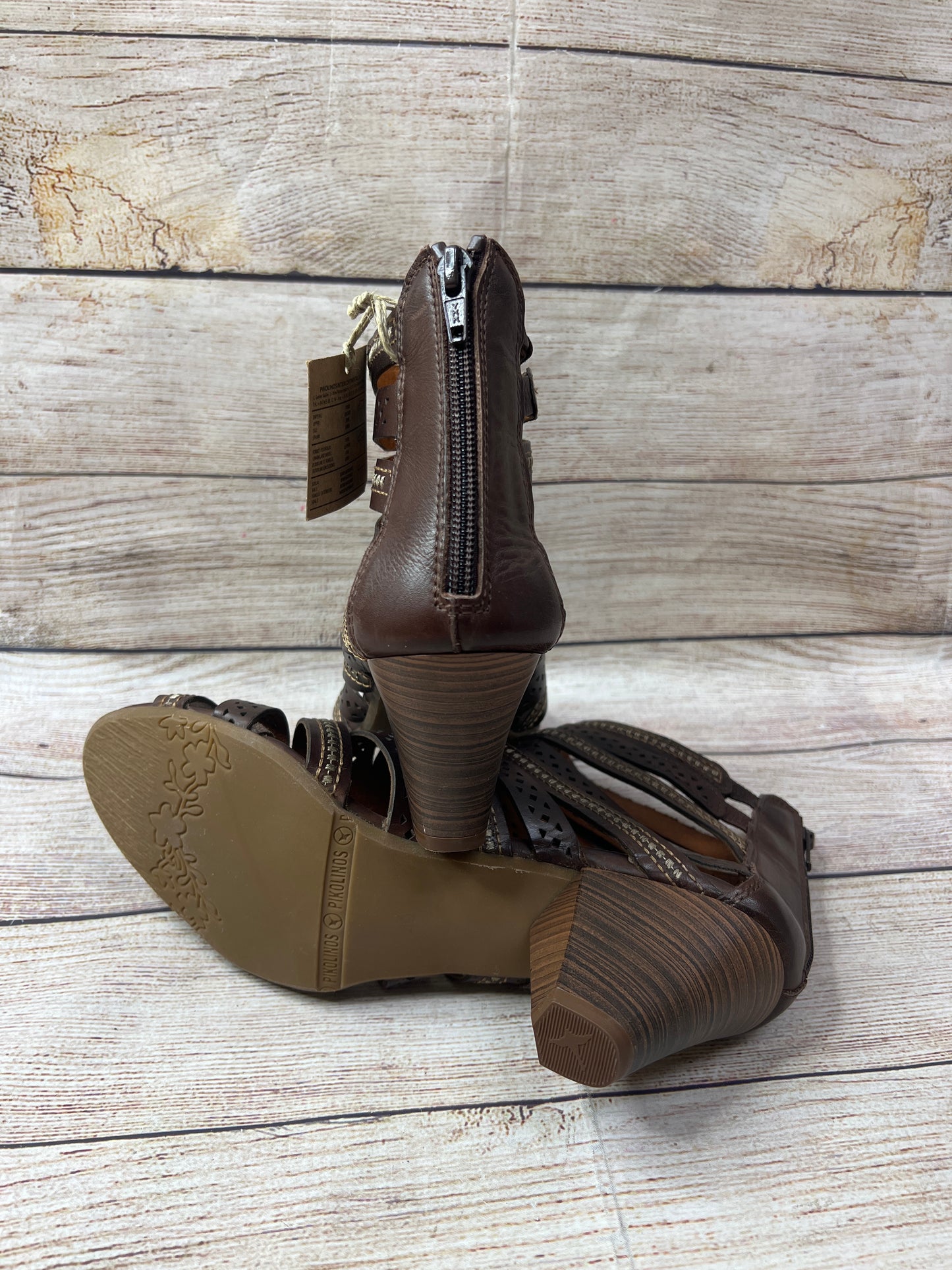 Sandals Heels Kitten By Pikolinos Size: 10