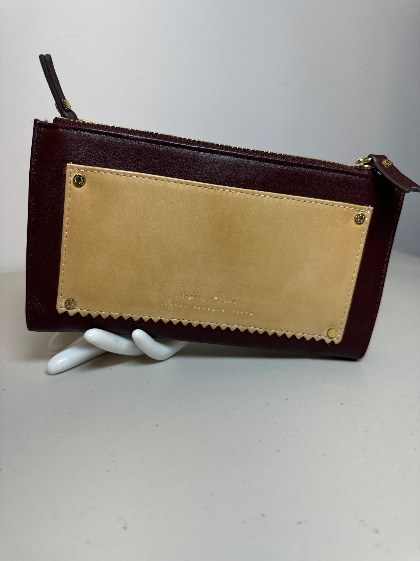 Wallet Leather By Cma, Size: Large