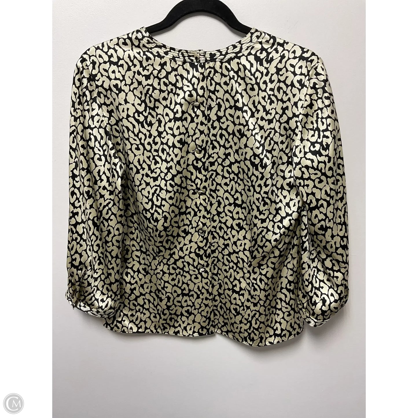 Blouse Long Sleeve By J. Crew In Animal Print, Size: 2