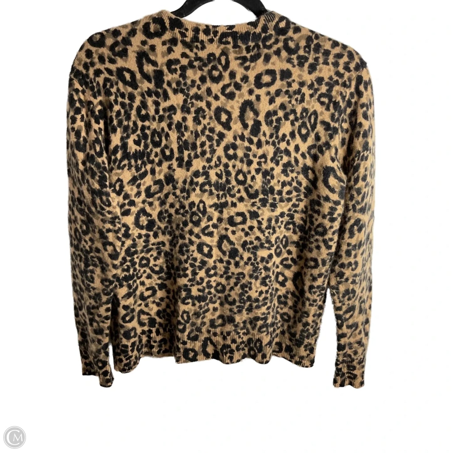 Sweater Cashmere By Charter Club In Animal Print, Size: M