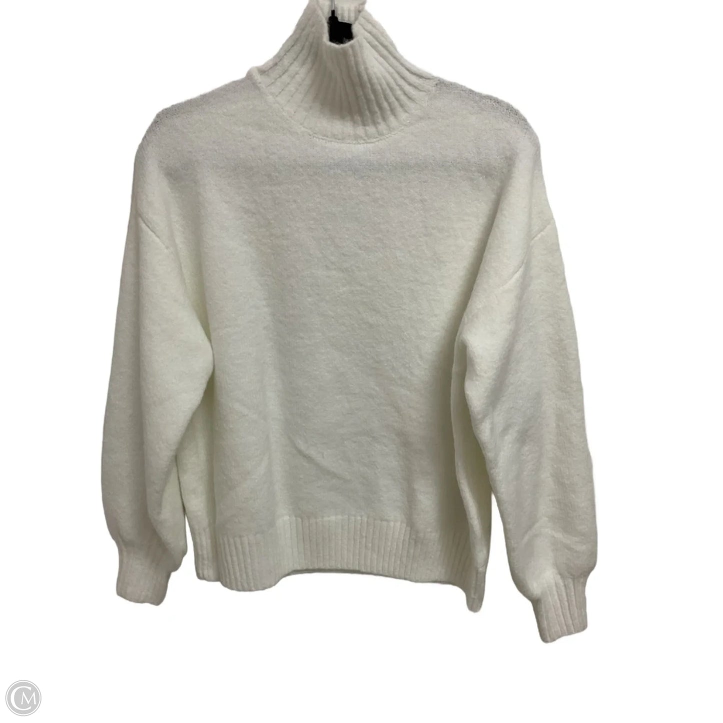Sweater By Clothes Mentor In Cream, Size: L