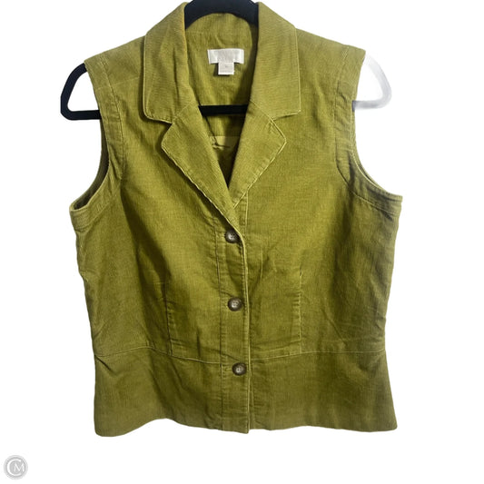 Vest Other By Christopher And Banks In Green, Size: M