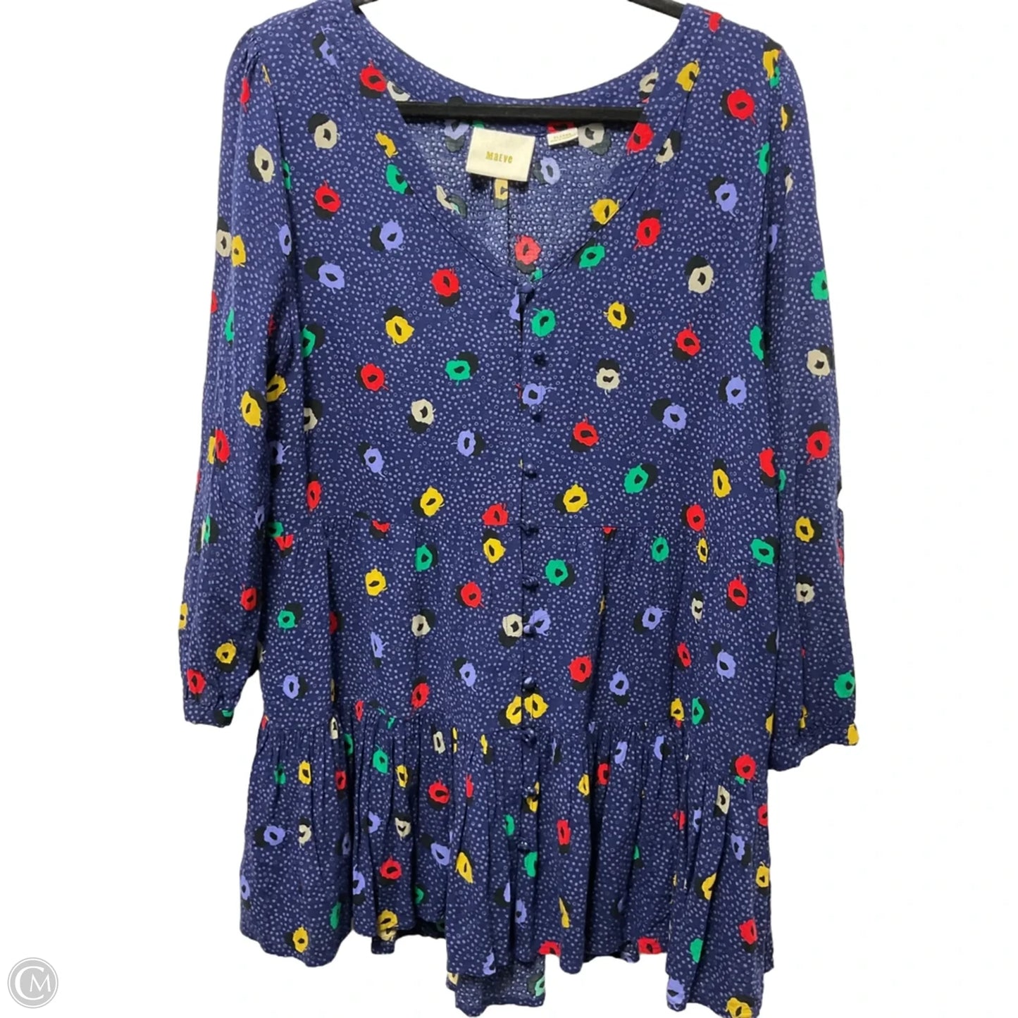 Blouse 3/4 Sleeve By Maeve In Animal Print, Size: Xl